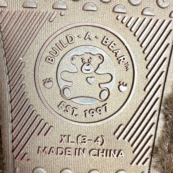 NWT Build A Bear Boys Monkey Slippers With Gripper Soles - Picture 10 of 14